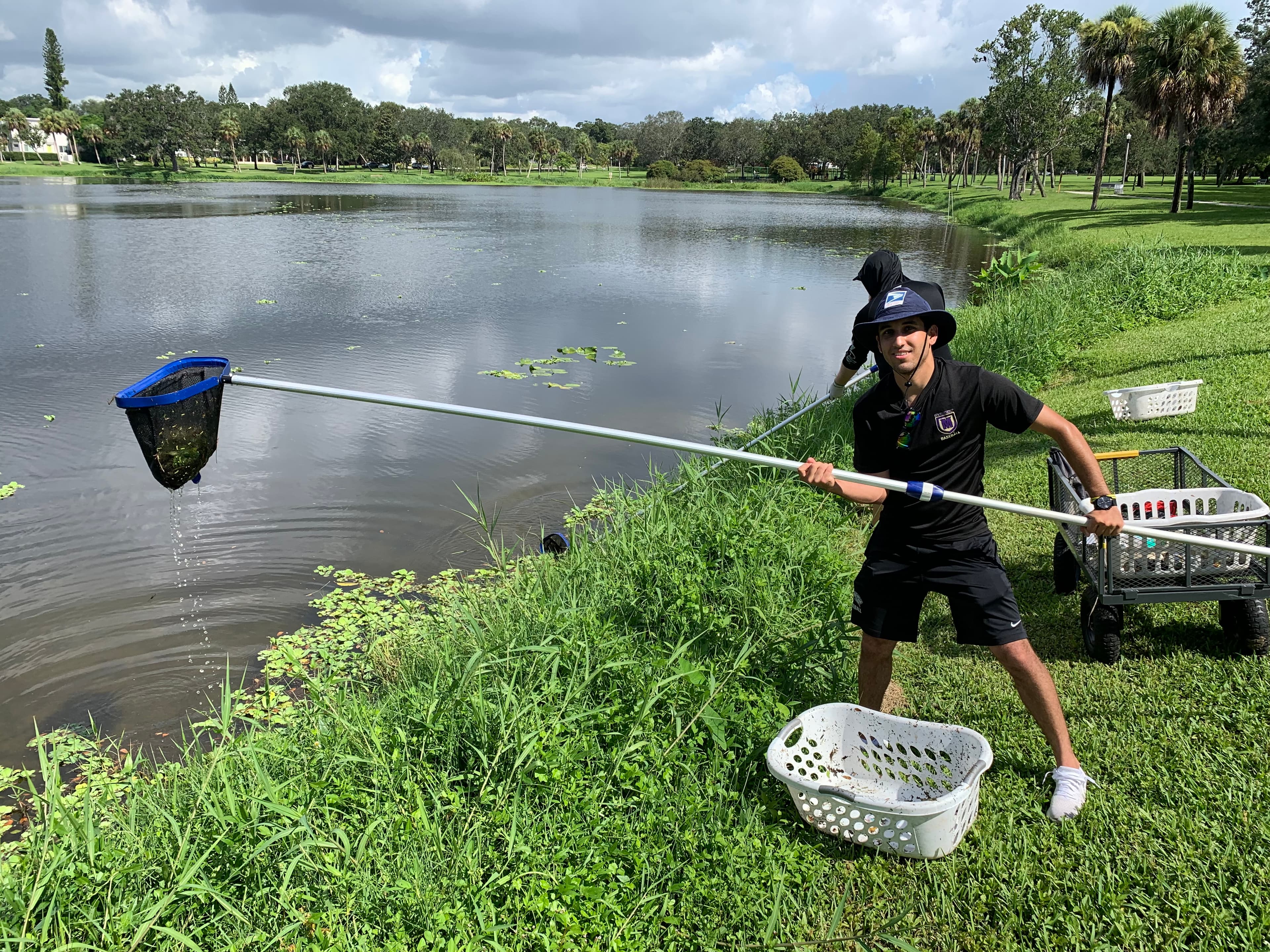 Crescent Lake shoreline