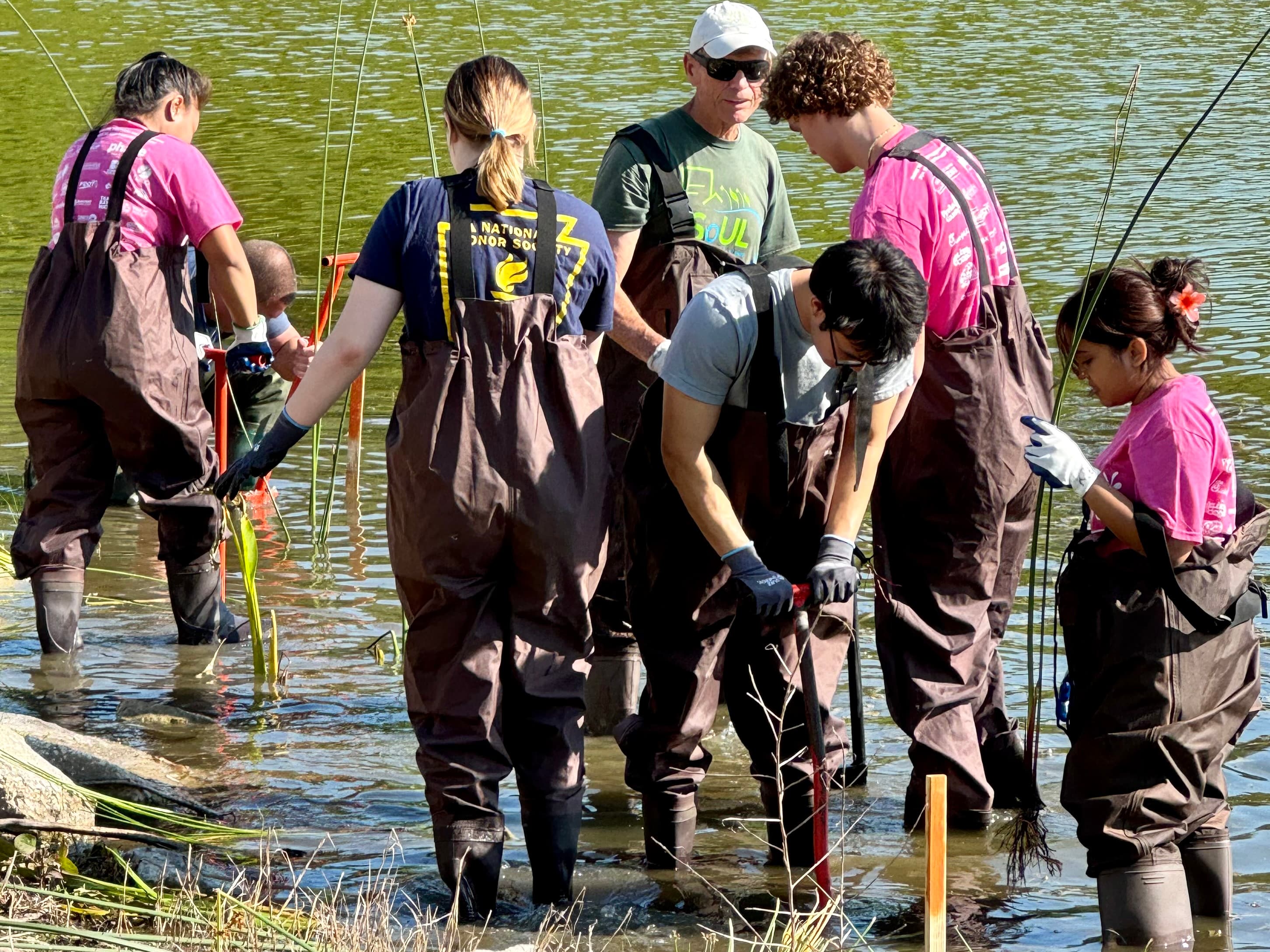 Eagle Crest Lake shoreline