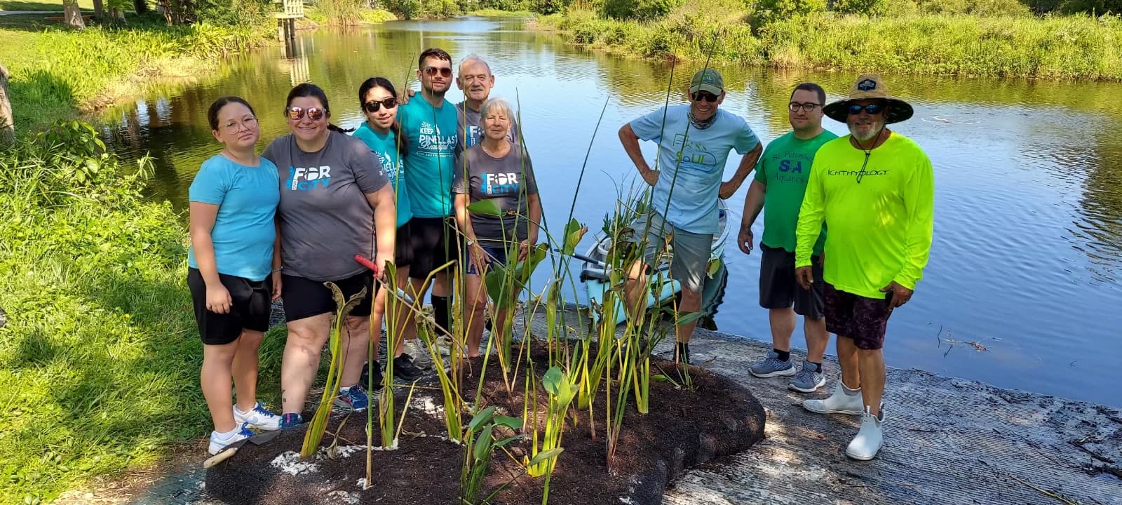 Jungle Lake shoreline