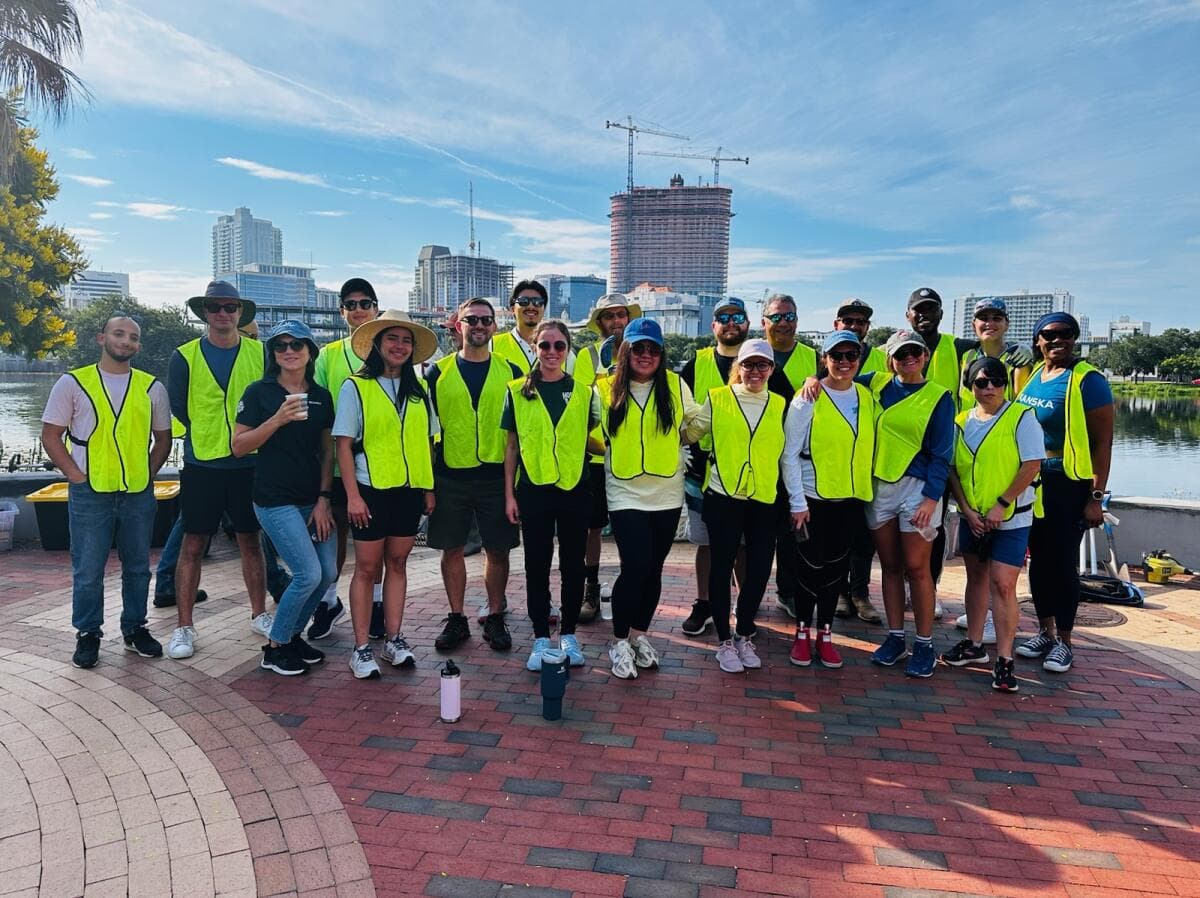 Mirror Lake shoreline